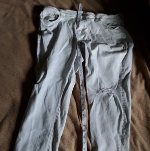 More pics of white old navy distressed jean